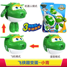 Load image into Gallery viewer, Super Flying Man Fun Change Egg Lodi Little Aiduo Deformation Robot Fun Egg CHILDREN'S Toy Cool Flying Bag Police Chief