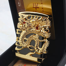 Load image into Gallery viewer, CHIEF Retro Pure Copper Lighter World of Warcraft Kerosene Oil The Lich King Relief Lighter Kerosene Cigarette Gadgets For Man
