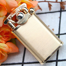 Load image into Gallery viewer, Chief Rocker Arm Retro Creative Windproof Metal Kerosene Lighter Gasoline Kerosene Flint Petrol Vintage Cigarette Lighter Gifts
