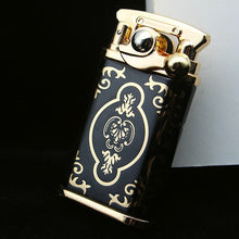 Load image into Gallery viewer, Chief Rocker Arm Retro Creative Windproof Metal Kerosene Lighter Gasoline Kerosene Flint Petrol Vintage Cigarette Lighter Gifts
