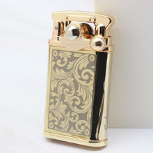 Load image into Gallery viewer, Chief Rocker Arm Retro Creative Windproof Metal Kerosene Lighter Gasoline Kerosene Flint Petrol Vintage Cigarette Lighter Gifts
