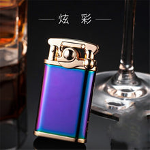 Load image into Gallery viewer, CHIEF Retro Oil Lighter Creative Rocker Men Retro Vintage Nostalgia Refiilable Kerosene Lighter Vintage Cigarette Encendedor
