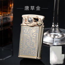 Load image into Gallery viewer, CHIEF Retro Oil Lighter Creative Rocker Men Retro Vintage Nostalgia Refiilable Kerosene Lighter Vintage Cigarette Encendedor

