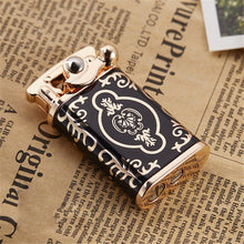 Load image into Gallery viewer, CHIEF Retro Oil Lighter Creative Rocker Men Retro Vintage Nostalgia Refiilable Kerosene Lighter Vintage Cigarette Encendedor
