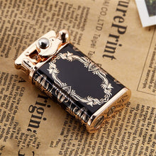 Load image into Gallery viewer, CHIEF Retro Oil Lighter Creative Rocker Men Retro Vintage Nostalgia Refiilable Kerosene Lighter Vintage Cigarette Encendedor
