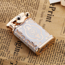 Load image into Gallery viewer, CHIEF Retro Oil Lighter Creative Rocker Men Retro Vintage Nostalgia Refiilable Kerosene Lighter Vintage Cigarette Encendedor
