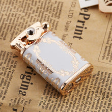 Load image into Gallery viewer, CHIEF Retro Oil Lighter Creative Rocker Men Retro Vintage Nostalgia Refiilable Kerosene Lighter Vintage Cigarette Encendedor
